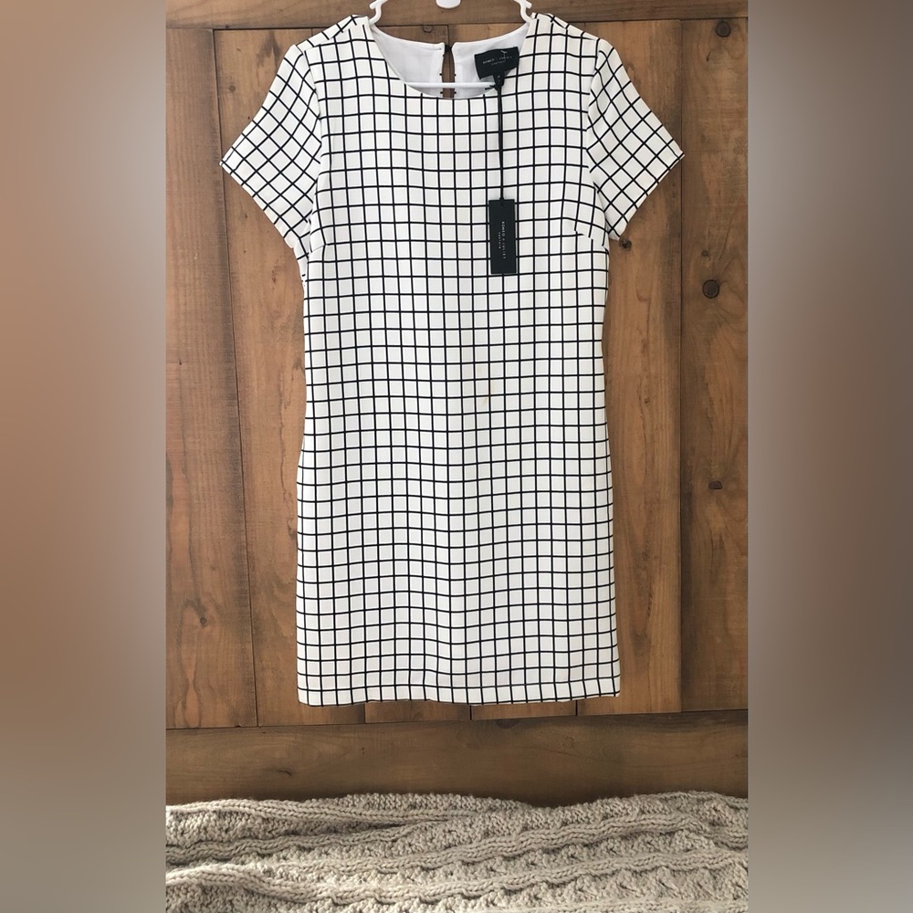 Romeo and Juliet Couture windowpane dress